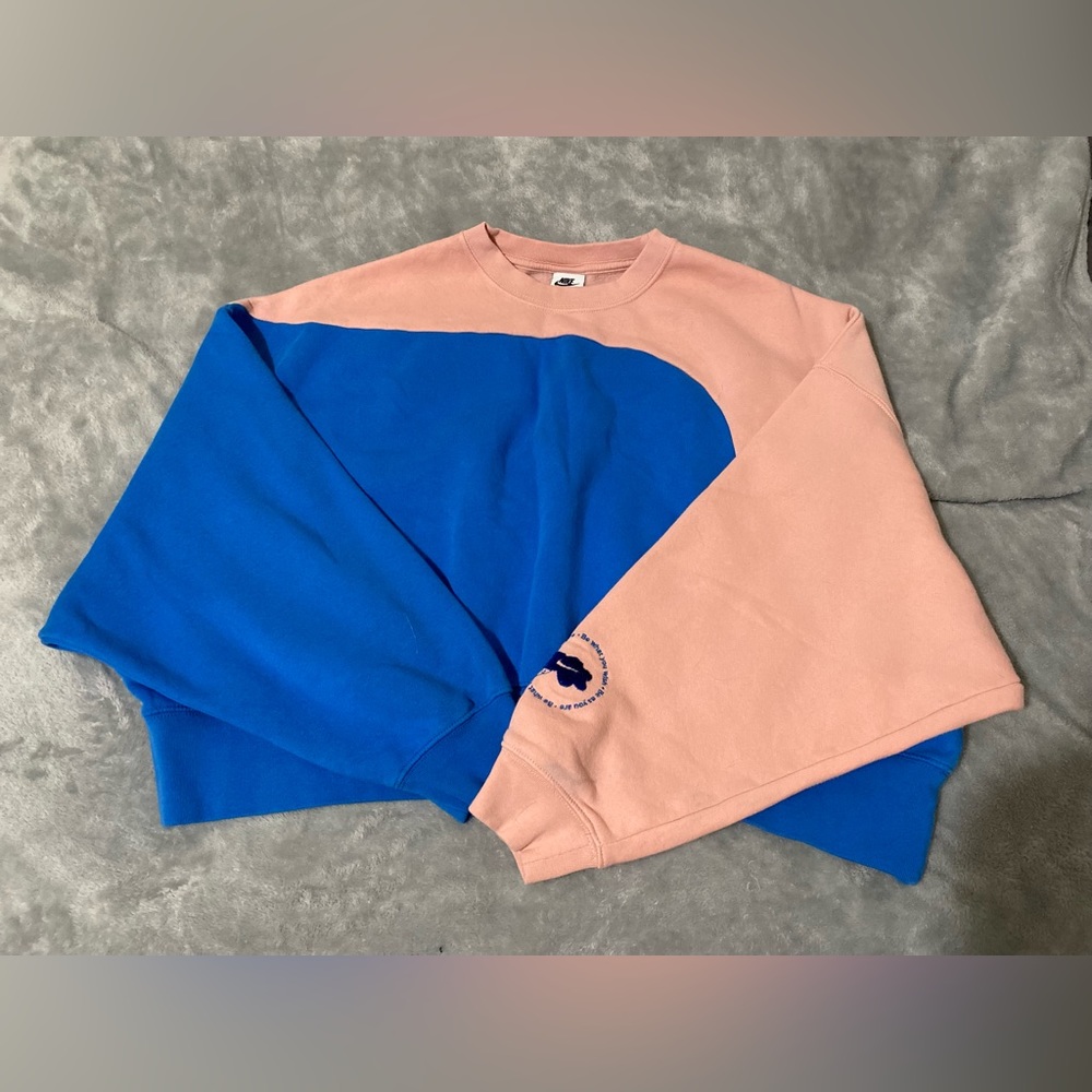 NIKE crewneck~THE CLASH TWO TONE